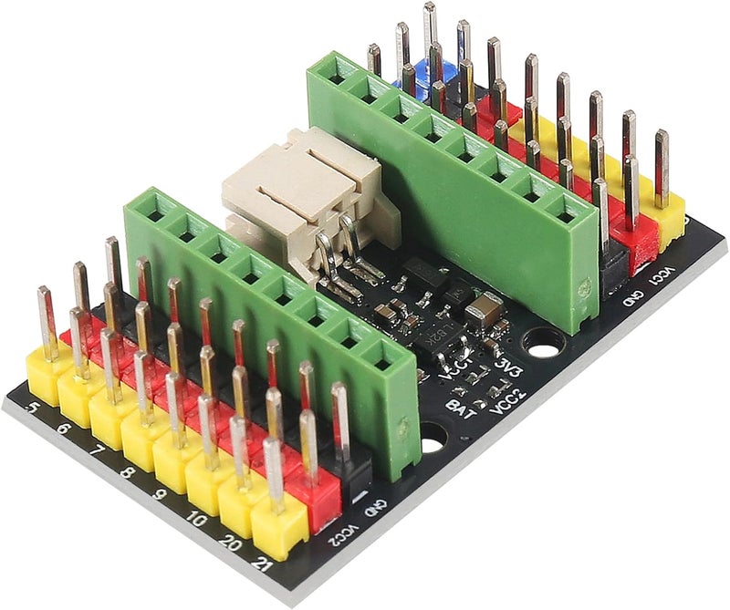 AiTrip لوحة تطوير ESP32-C3 MINI 2PCS لوحة موسعة/توسيع، ESP32 C3 ESP32-C3 سوبر ميني 4MB Wi-Fi بلوتوث لوحة تطوير (لوحة التوسيع فقط) - Image 5